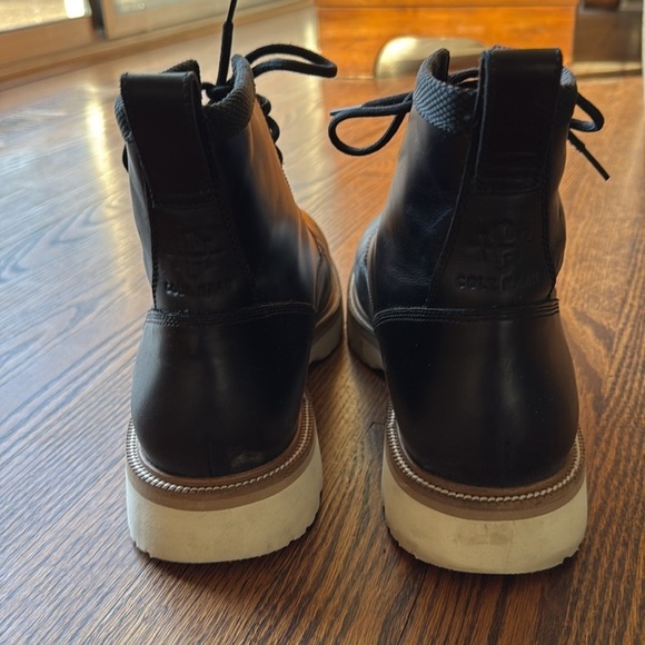 Cole Haan GrandOS American Classic Mens 11W Black Leather Casual Plain Toe Boot main image 6